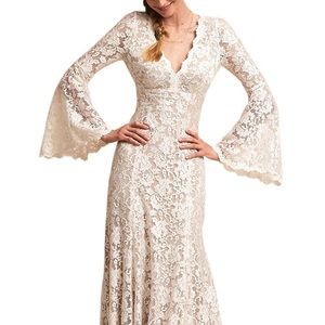 Boho wedding dress